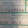 Alternator Belt (Fiat Tipo Tempra D) Image 2