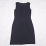 Hobbs Black Sleeveless Waist Pleated Tailored 100% Wool Sheath Dress 10UK/38EU Image 7