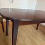 dining table & 4 chairs mahogany FREE collect today Image 4