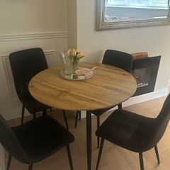 dining table & 4 chairs