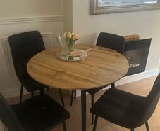 dining table four chairs