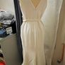 Wedding Prom dress size 40 cream bridal gown Image 3