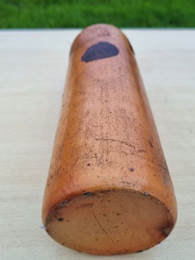 Antique stoneware bottle for Dutch gin (jenever)