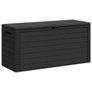 Garden Storage Box Anthracite 116x44x55 cm Image 2