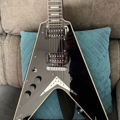 left handed flying v guitar