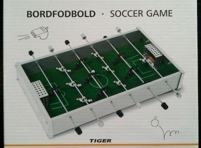 Mini foosball table game