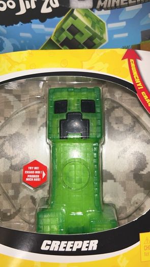 Heroes of Goo Jit Zu Minecraft Creeper Stretchy Figure