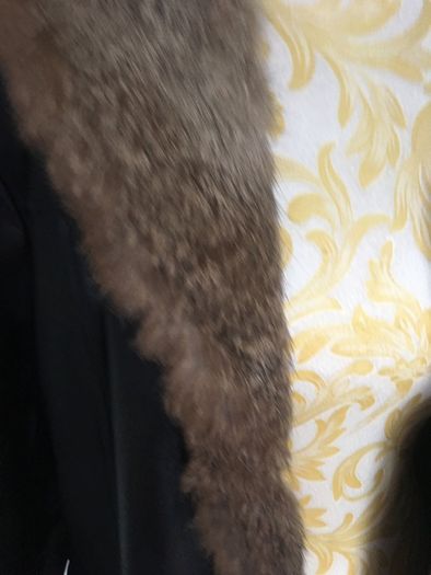 leather coat,good condition, size L