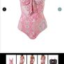 Melissa Odabash Lisbon Pink Paisley Swimsuit Image 2