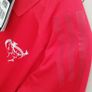 New Adidas Munster rugby mens polo top regular fit red XL size Image 5
