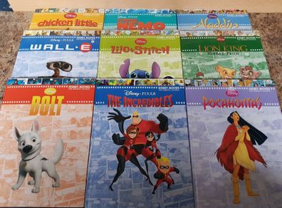 Disney movies the graphic novels books x 9
