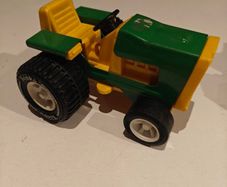 Vintage 1970s Tonka Farm Tractor Pressed Steel & Plastic