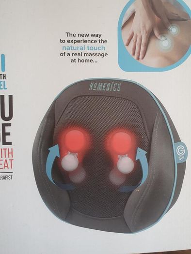 HoMedics GEL Shiatsu Pillow with heat GSP500