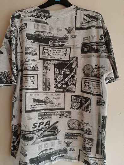 tee shirt Usa lXL vintage logos