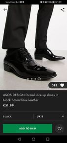 Gents tuxedo shoes