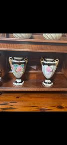 Pair vintage vases