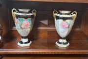 Pair vintage vases