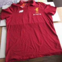 Liverpool FC New Balance Polo Shirt XL New
