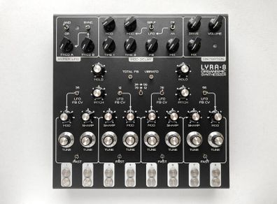 Lyra-8 Analogue Synthesizer + Accessories