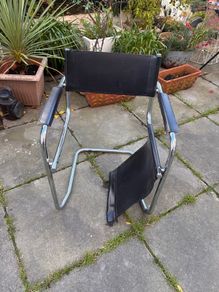 Classic cantilever chair needs restoration