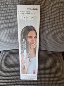 InnovaGoods Spihair Ceramic Spiral Hair Curler | Brand New in Box