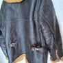 Vintage Sheepskin Leather Jacket Image 5