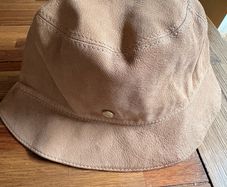 Armani suede bucket hat