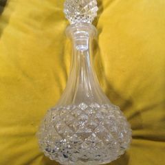 Vintage Brandy Glass Jar