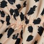 QUIZ blush and black printed blouse Sz 14UK (Fit 12-14UK) Image 5