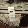 Brown 3 Piece Snake Skin Luggage Set Image 3