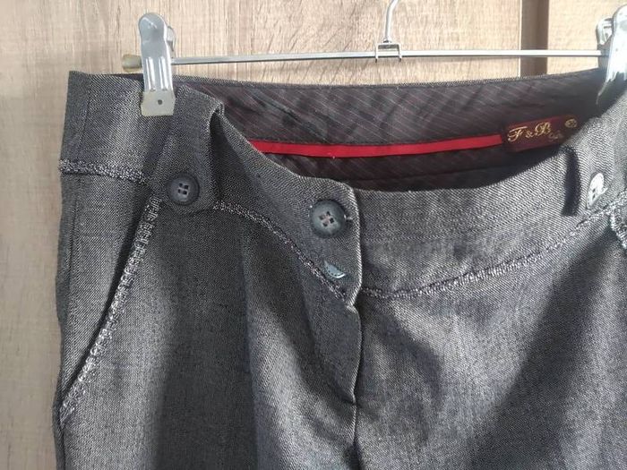 elegant grey trousers size 36