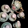 Old Japanese lustre ware set Image 2