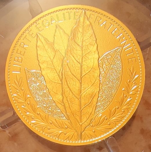 France 250 Euro Gold (.999) Brilliant Uncirculated Coin 2021 - The Laurel - Natures de France