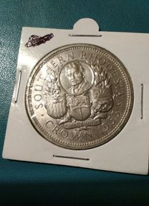 Southern   Rhodesia   Silver  Crown