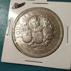 Southern   Rhodesia   Silver  Crown
