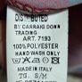 Pala D Oro Burgundy Print Blouse Size S/M Image 8