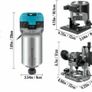 Electric Hand Trimmer Palm Router With Fixed Base And Plunge Base 710w Image 6