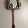 Upcycled Vintage Squash Racket into Mirror, Badminton, Tennis Image 2