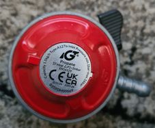 Propane gas regulator