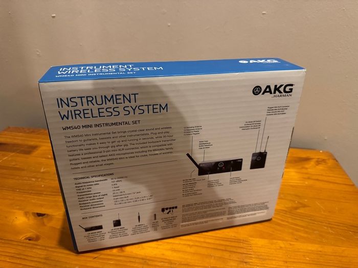 AKG Instrument Wireless System (No offers below asking price)