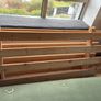Green double futon Image 3