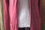 M&amp;S longline cardigan in cinnamon blush size Small - New with tags