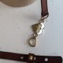 MOSCHINO CheapNChic tan leather belt with gold hardware - Rrp 220 (New) Image 4