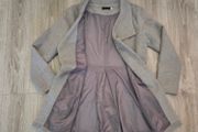 Light grey coat, size L