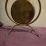Antique Brass Tabletop Gong Image 3