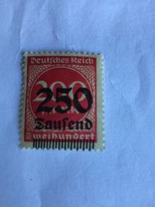Rare/Genuine WW1 era German stamp