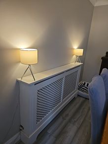 Large bespoke radiator cover