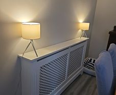 Large bespoke radiator cover
