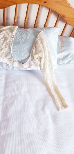 Cream Lace Canopi Sleeves