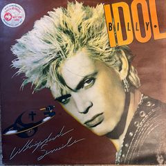 Rare Billy Idol promotional copy Zimbabwe release of whiplash smile. Vinyl is nm and sleeve is vg